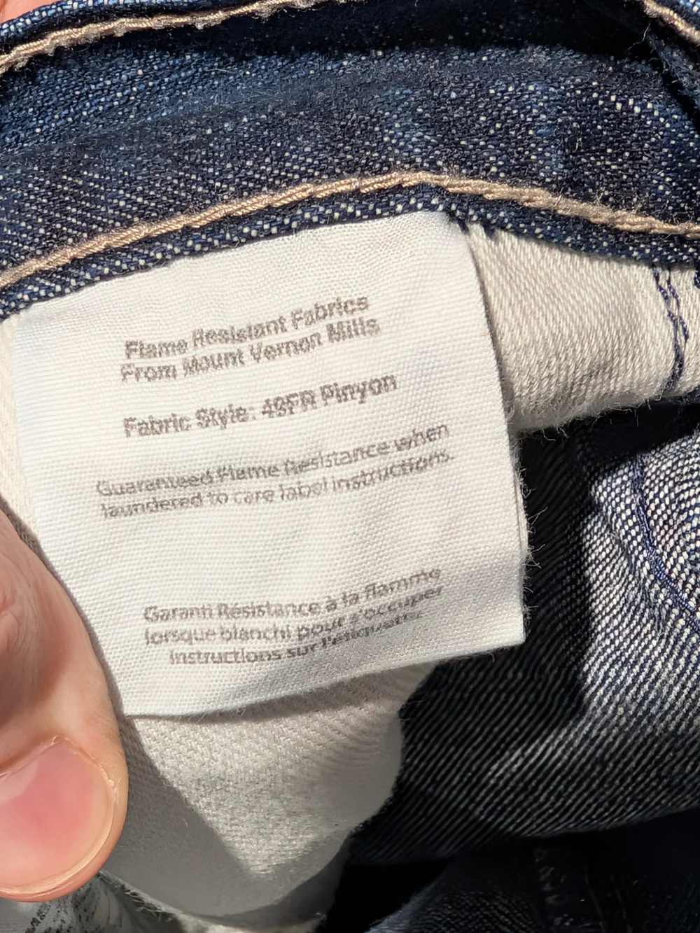 Carhartt FR Jeans Mens 42x32 Blue Flame Resistant 280-83 Workwear 2112 Cat 2